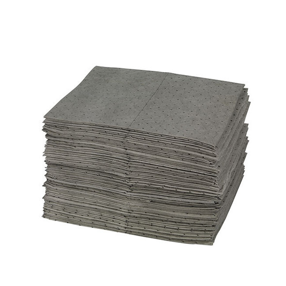 SPC® GP® Medium Weight Full Size Pads, Gray, 100/Bale