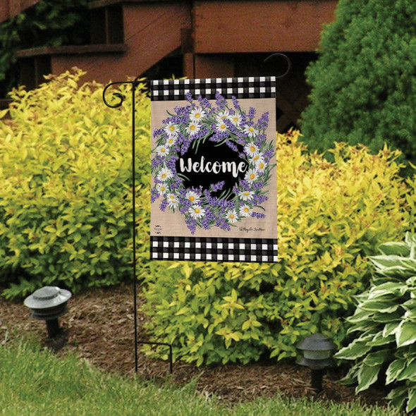 Briarwood Lane Lavender and Daisies Spring Garden Flag G01566 805870