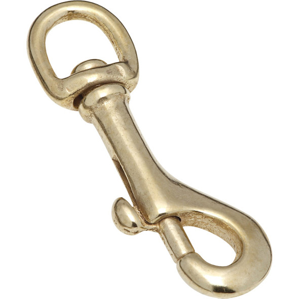 National Hardware 1/2 In. x 3 In. Solid Bronze Bolt Snap N223-180