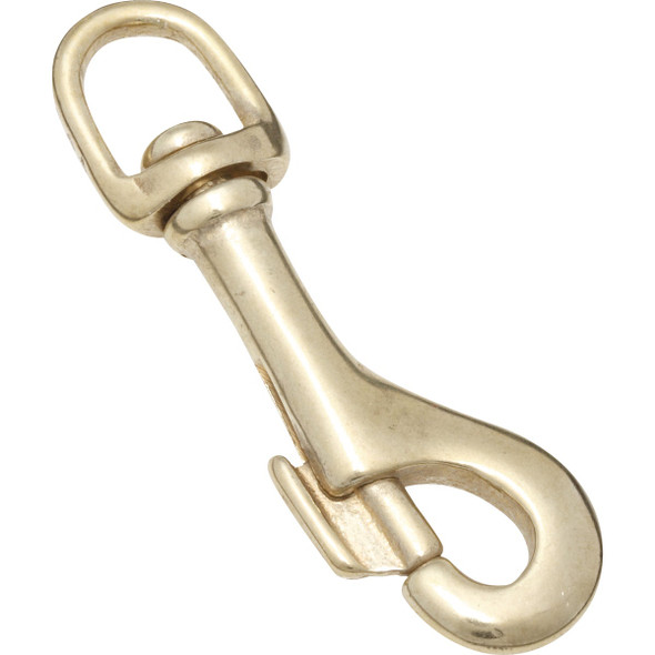 National Hardware 7/16 In. x 3 In. Solid Bronze Bolt Snap N258-616
