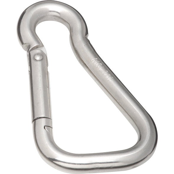 National Hardware N262-410 Interlocking Spring Snap in Stainless Steel, 4 In.