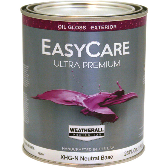 EasyCare Ultra Premium Flat Exterior Paint, Neutral Base, 1 Qt. XHGN-QT