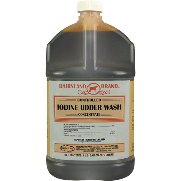 Dairyland Brand 1 Gal. Controlled Iodine Udder Wash Concentrate 1205373