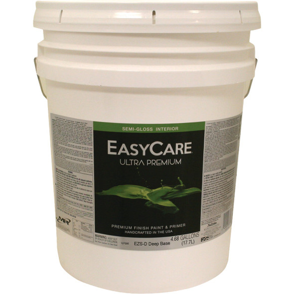 EasyCare Ultra Premium Semi-Gloss Interior Wall Paint, Deep Base, 5 Gal. EZSD-5G