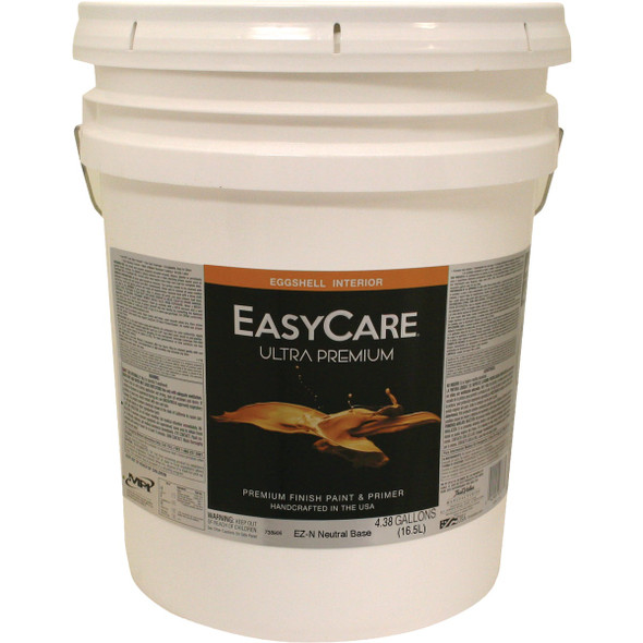 EasyCare Ultra Premium Eggshell Interior Wall Paint, Neutral Base, 5 Gal. EZN-5G