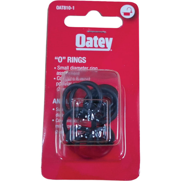 Oatey Small O-Rings Assorted Kit (12-Piece) OAT810-1 412564