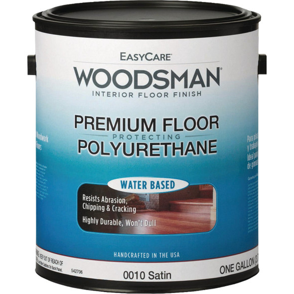 EasyCare Woodsman 1 Gal. Water-Base Satin Varnish & Floor Finish 0010-GAL