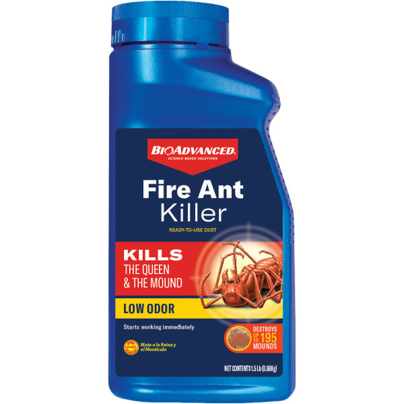 BioAdvanced 1.5 Lb. Ready To Use Fire Ant Killer Dust 502833B