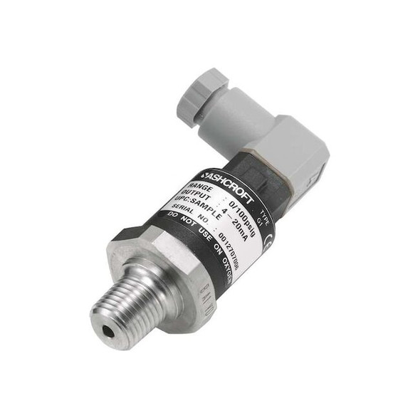 Ashcroft Pressure Transducer,Range 0 to 100 psi, G17M0242M1100#