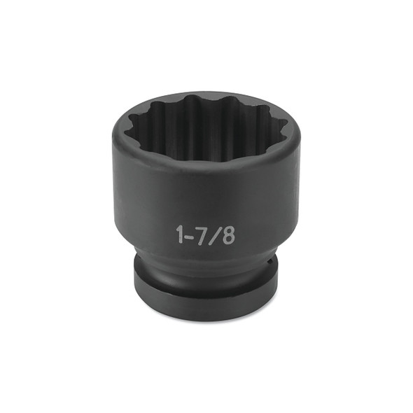 Impact Socket, 1 in Drive Size, 3/4 in Socket Size, Star, 12-point, Standard Length