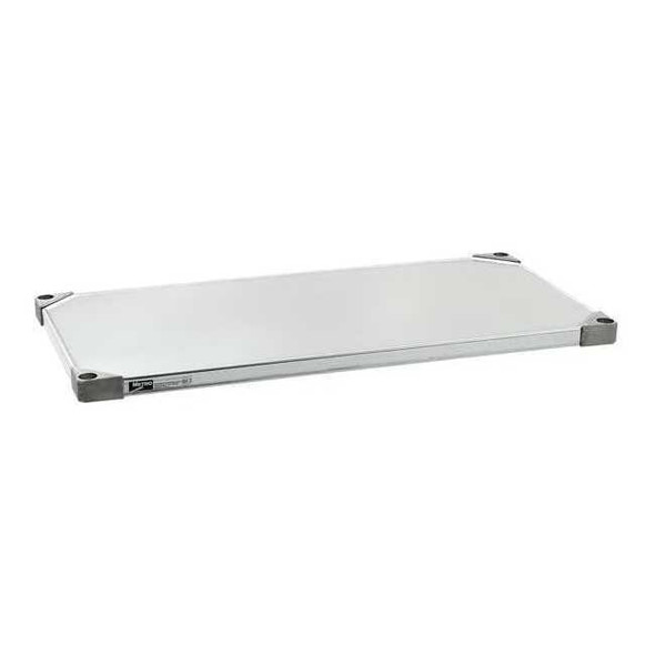 Metro Solid Shelf,24 inx1 1/2 inx42 in 2442FG