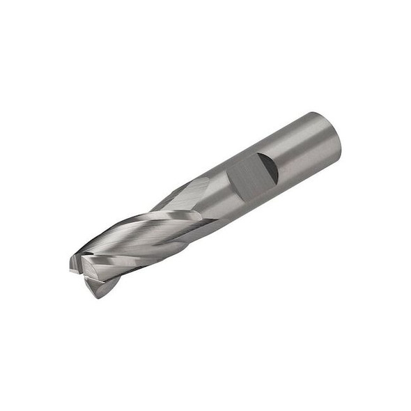 Micro 100 Carbide End Mill,Dia 3/8 In,Cut L 7/8 In EMS-375-4X