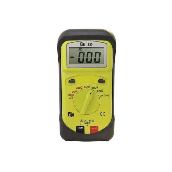 Test Products Intl DMM Compact Size Basic Manual Range 120