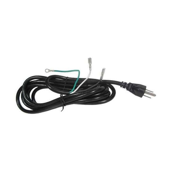 Dayton Power Cord, Black, Plastic, 10 ft L VE6ALE5PCG