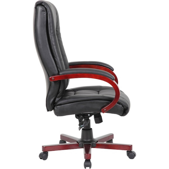 Boss Office Products High Back Executive Wood Finished Chairs B8991-M