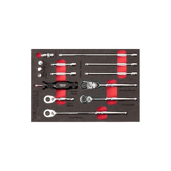 Tekton Hand Ratchet Set,Steel,12 1/4 in L TKN00003