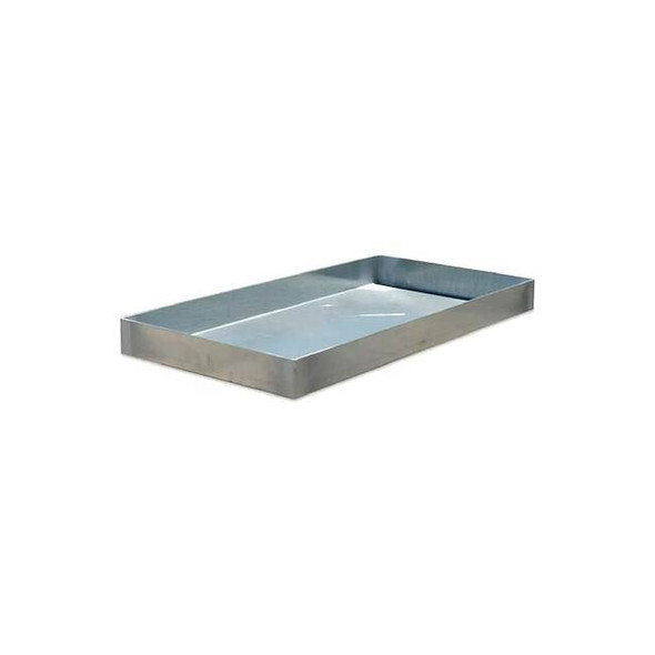 Denios Spill Tray, Silver, Rectangle, 8 gal K31-1110