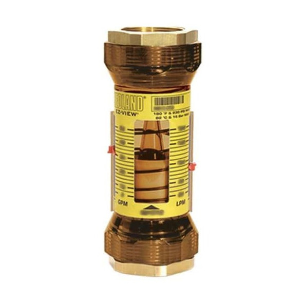 Hedland Flowmeter,1-1/2FNPT,5-50 GPM H615-650-R