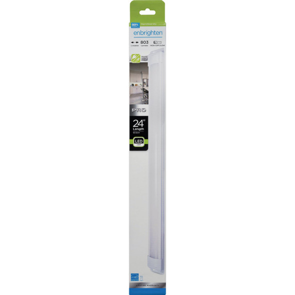 Enbrighten 24 In. Plug-In LED Light Fixture 38848-T1