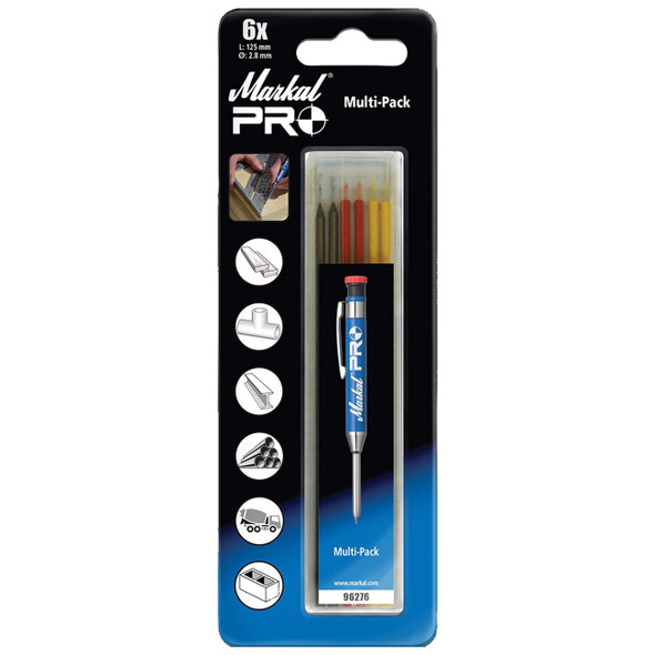 096276 Markal PRO General Purpose Refill, Multi-Pack