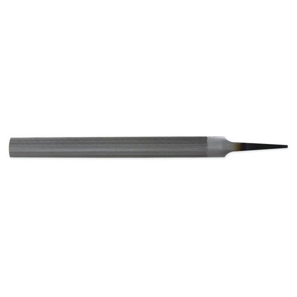 04927N Crescent Nicholson, Half Round File, Second, 0.20 Inch THK, 0.75 W, Steel