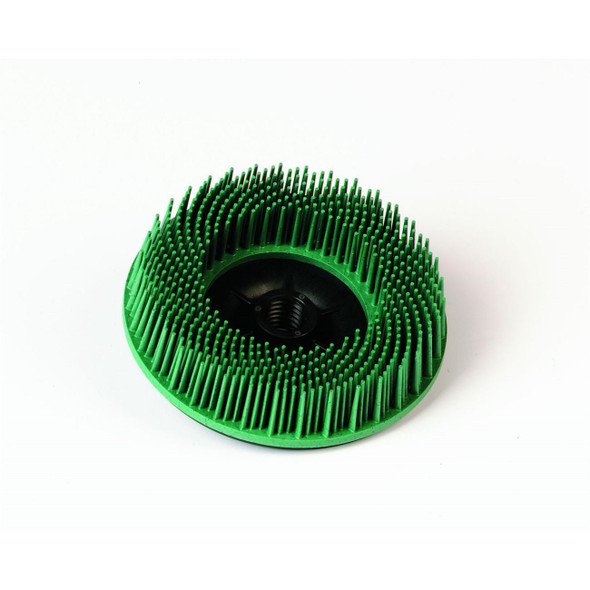 7100138173 Scotch-Brite™ Bristle Disc, 4 1/2 Inch Dia, 50 Grit, Ceramic, Green