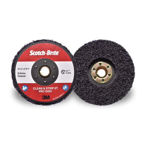 7100175464 Scotch-Brite™ XO-DN Disc, Non-Woven, 4 1/2 Inch Dia, Silicon Carbide