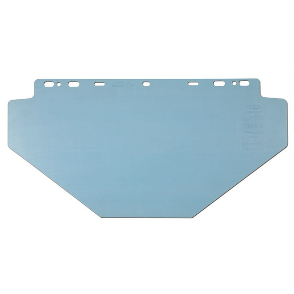 102040 MCR HEAD GEAR/FACE SHIELDS,10x20 .040 universal Visor PETG