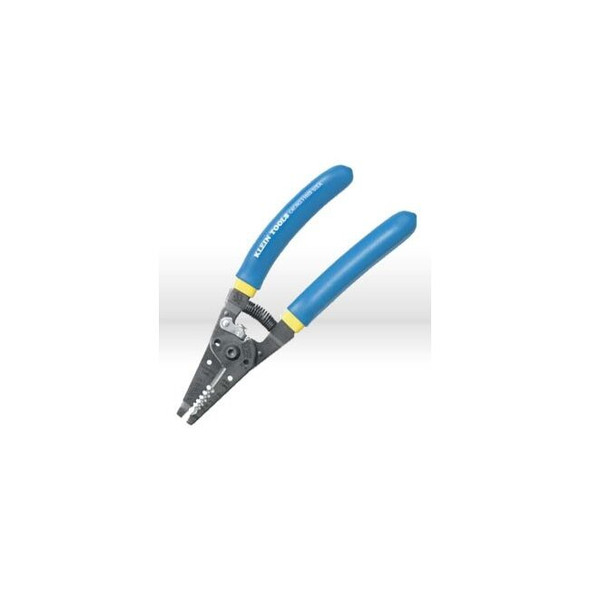 11055 Klein Tools Klein-Kurve Wire Stripper,For solid & stranded wire,Serrated nose,7-1/8",Steel