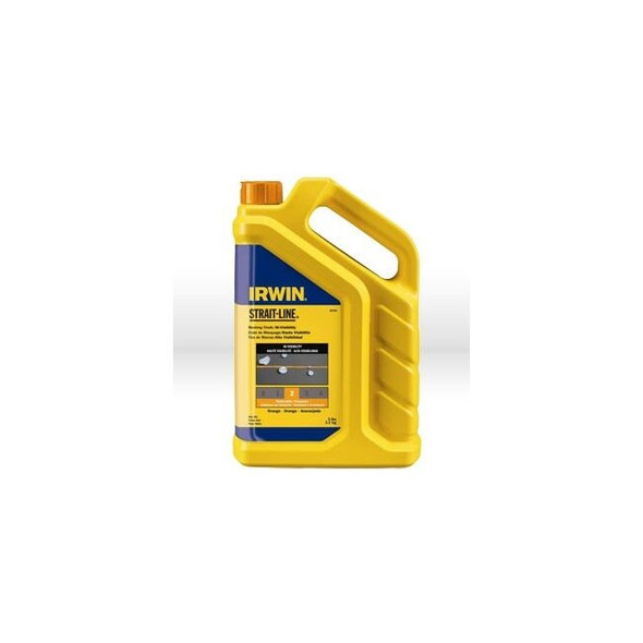 65105 Irwin Strait-Line Marking Chalk,5 lb, marking chalk, exterior, Orange