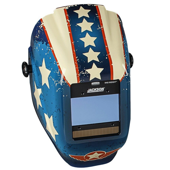 46101 Jackson Safety Insight Stars & Scars Welding Helmet, ADF