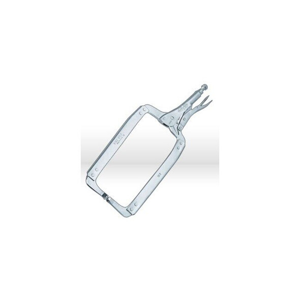 21 Irwin Vise-Grip Locking Clamp,18"/455mm,Alloy steel,Locking C-clamp,Regular Tips