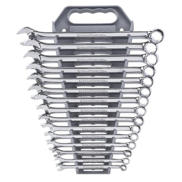 81902 Gearwrench, Long Pattern Combination Wrench Set, 12 Point Drive, Long