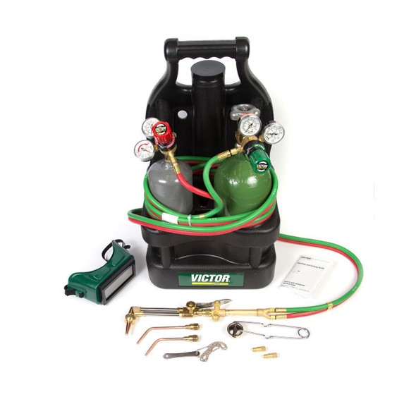 0384-0948 Victor® Tote Outfit, Portable; Light-Duty, Acetylene