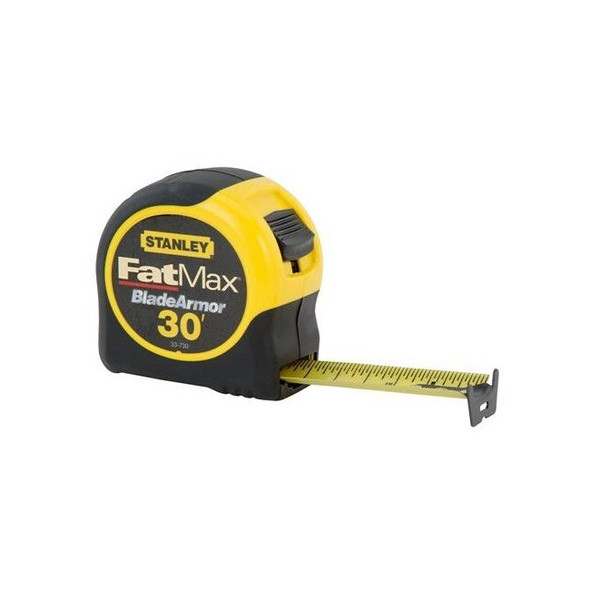 33-730 Stanley Tape Measure,TAPE 30FTx1 1/4IN FATMAX