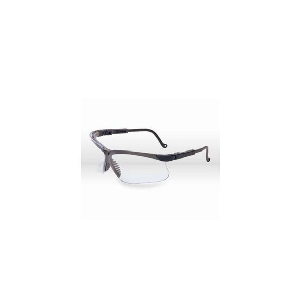 S3200 Sperian Genisis Safety Glasses,Anti scratch,Safety eyewear,Black,Lens Color/Clear,Hardcoat