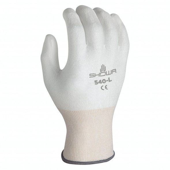 540-L Showa, Cut Resistant Glove, Large, A2 Cut, White, 10 L