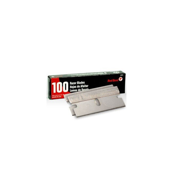 3272 Red Devil Utility Knife Blades,Single Edge Scraper Blades