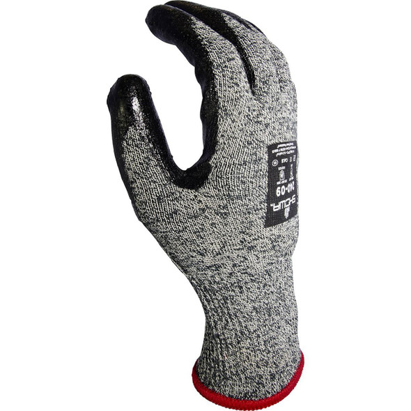 240-09 Showa, Welding Glove, Large, 13 Gauge, A4 Cut, 11 L, Gray with Black