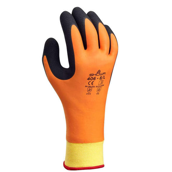 406XXL-10 Showa, General Purpose Glove, 2X-Large, 11 L