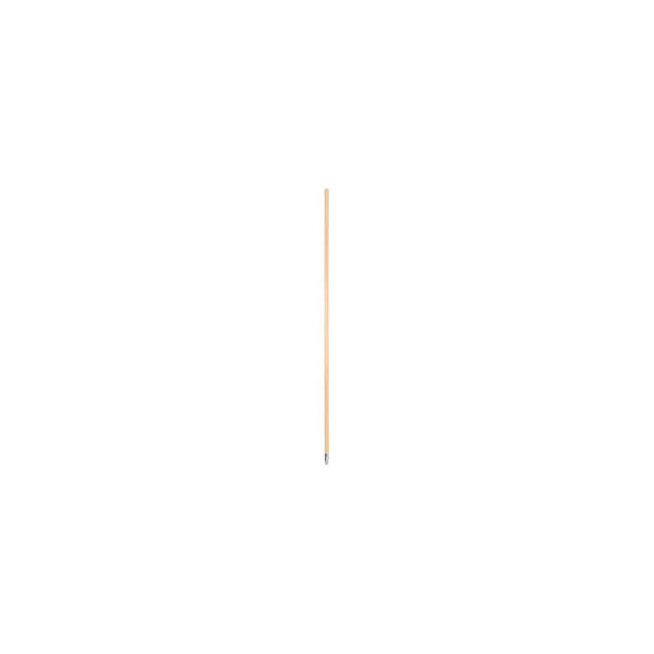60"" Metal-Tip Threaded End Hardwood Broom Handle - BWK136