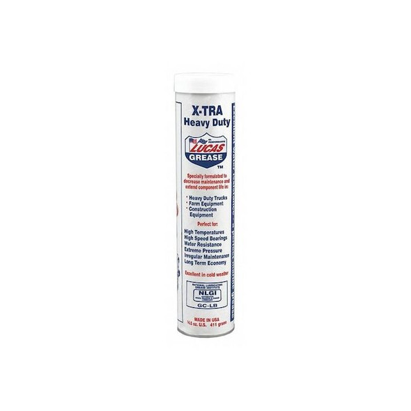 Lucas Oil Heavy Duty Grease Cartridge,14.5Oz 1030110 Pack of 10