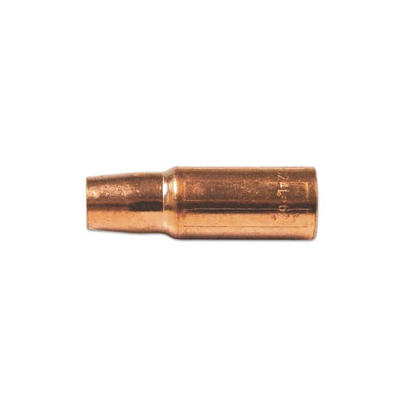 MIG Gun Nozzle, 5/8 in Bore, 1/8 in to 5/32 in Tip Recess, Self-Insulated Tapered Slip-On, Tweco® Style for Spray Master®