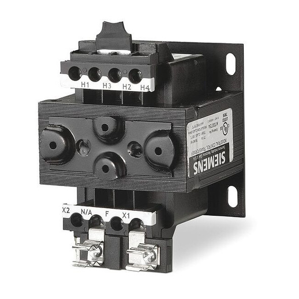 Siemens Control Transformer, 50 VA, 24V AC, 120/240V AC MT0050C