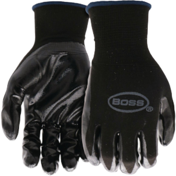 Boss Grip Black Nitrile Glove M B31191-M