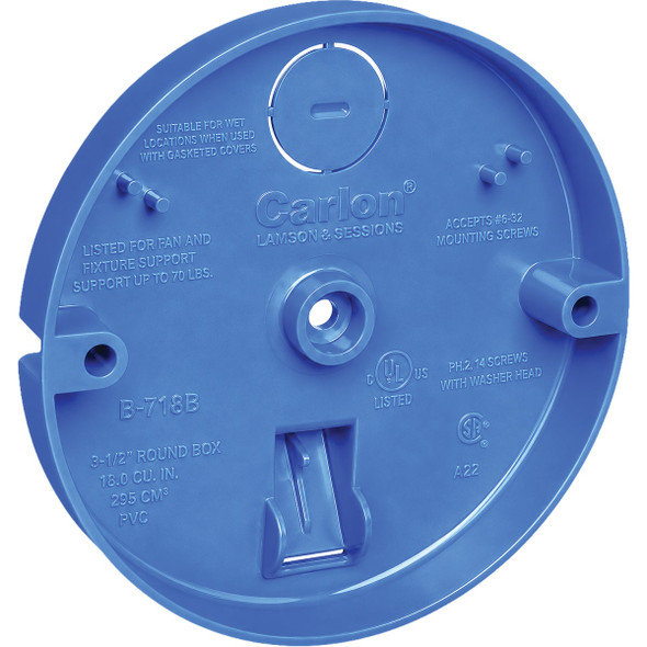 Carlon 8 Cu. In. Shallow Ceiling Fan Box B708-SHK