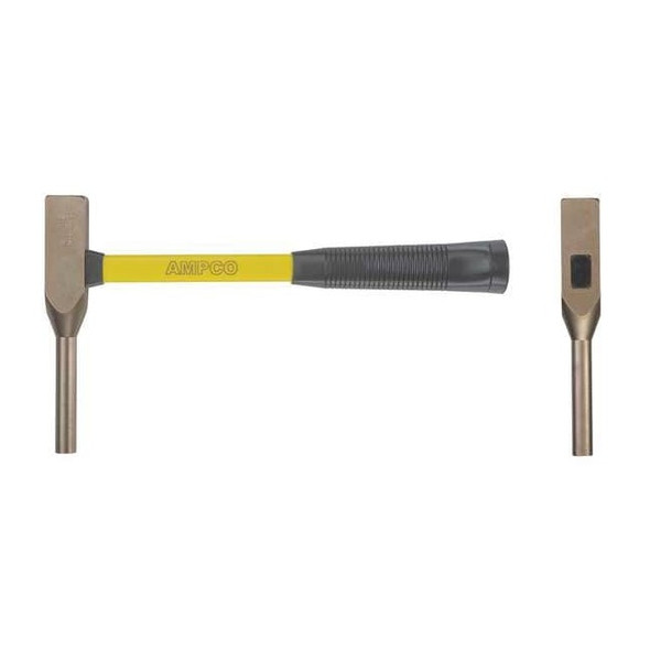 Ampco Safety Tools Backing Out Hammer,Non-Spark,3/8 in Dia H-34FG