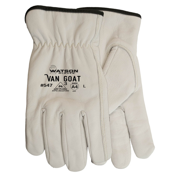 Watson Gloves Van Goat Ansi Cut 4 Goatskin Driver - Xxlarge PR 547-XXL