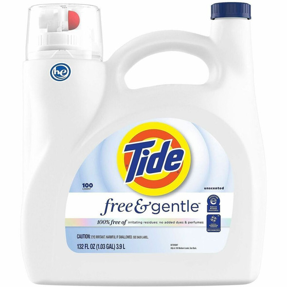 Tide Free & Gentle Laundry Detergent 12140