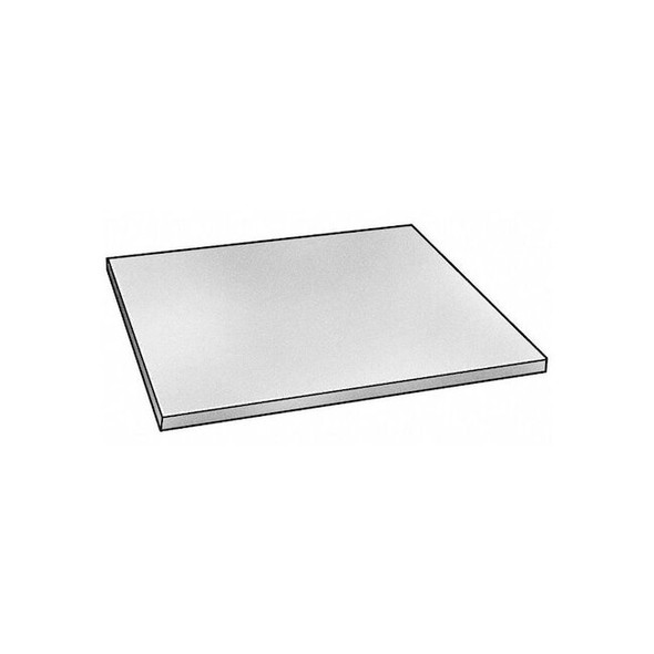 Blue UHMW Sheet Stock 24" L x 24" W x 0.500" Thick